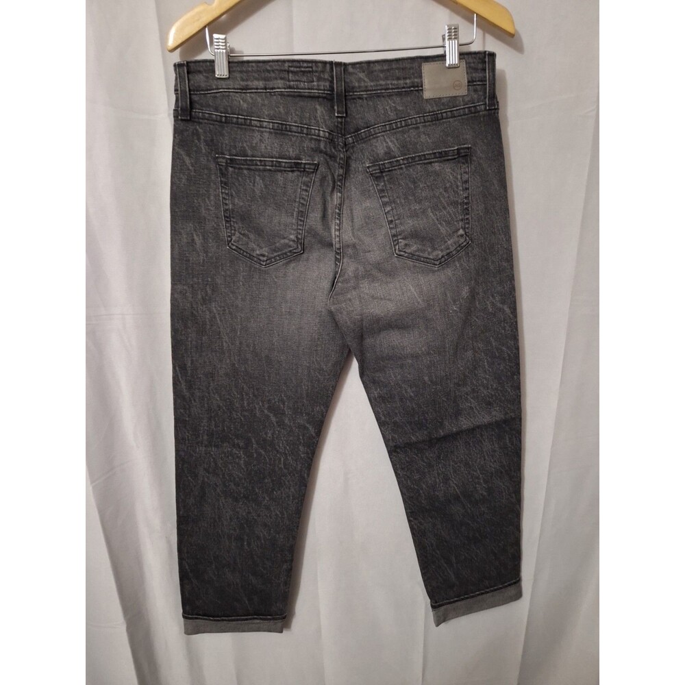 Adriano Goldschmied Ex-Boyfriend Slouchy Slim Jeans Women's Sz 31R Faded Cuffed - Picture 2 of 12